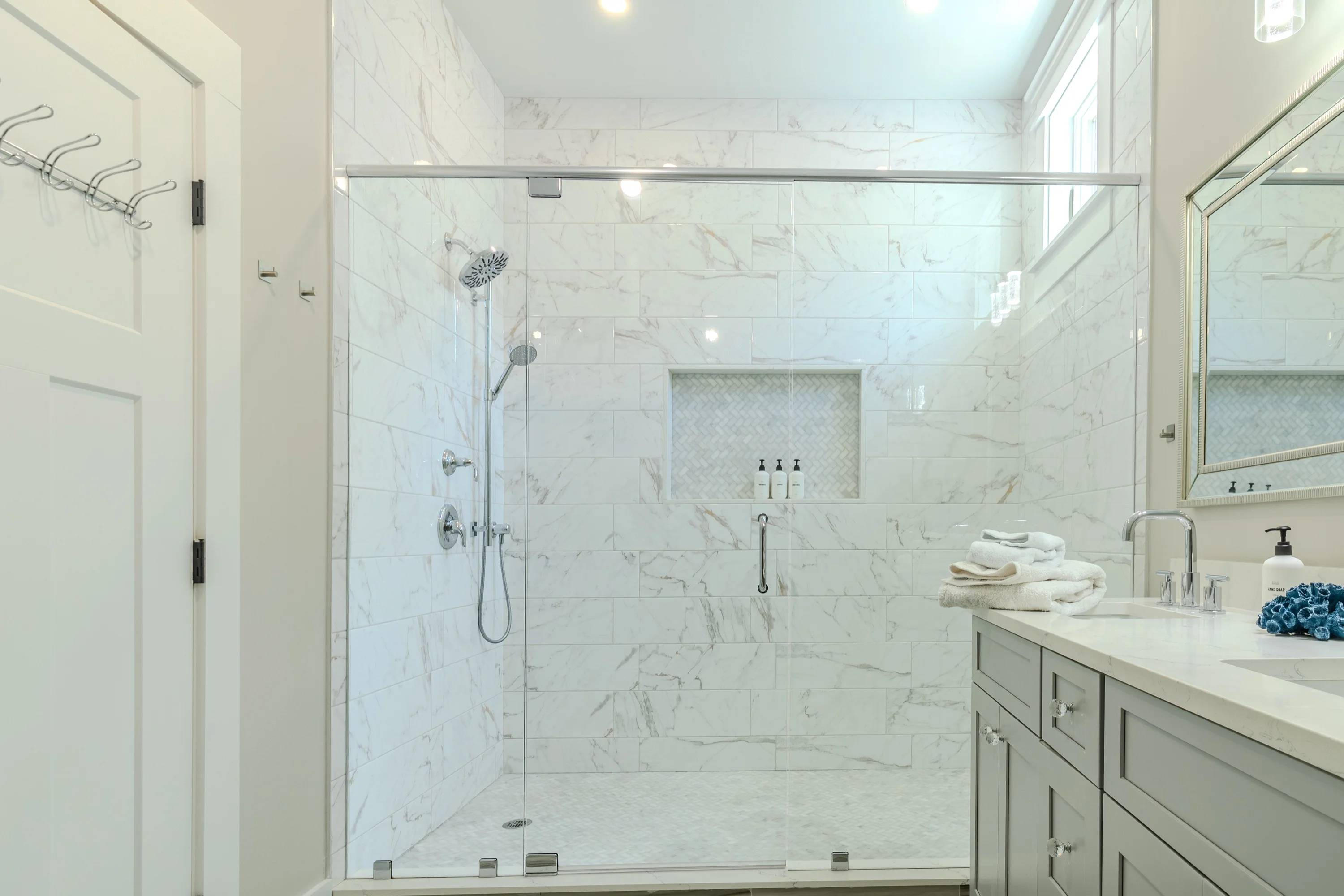 Second-floor bathroom