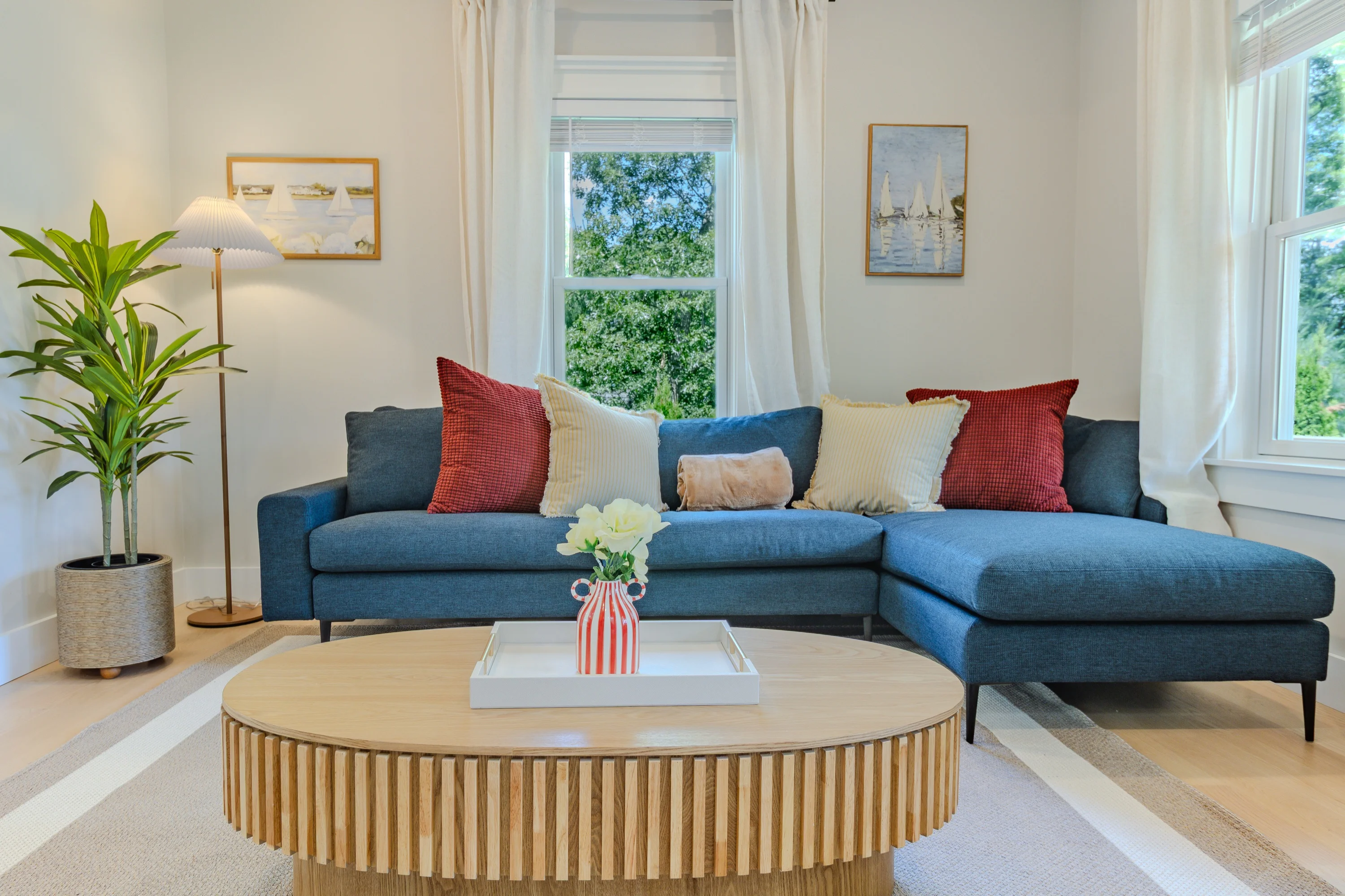The living room
