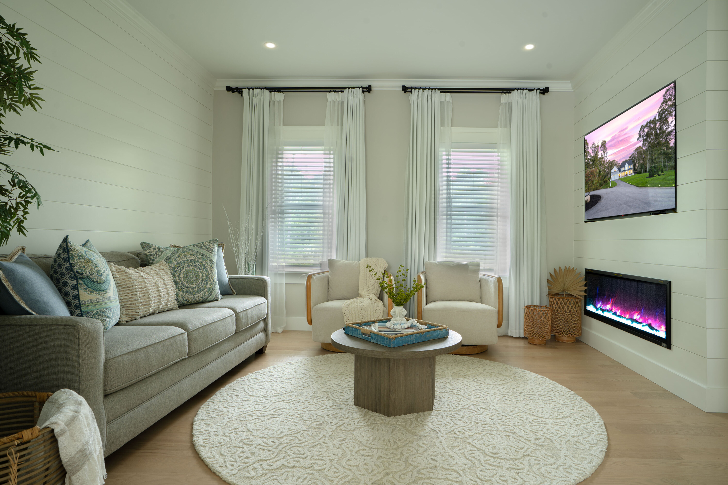 Cozy family room
